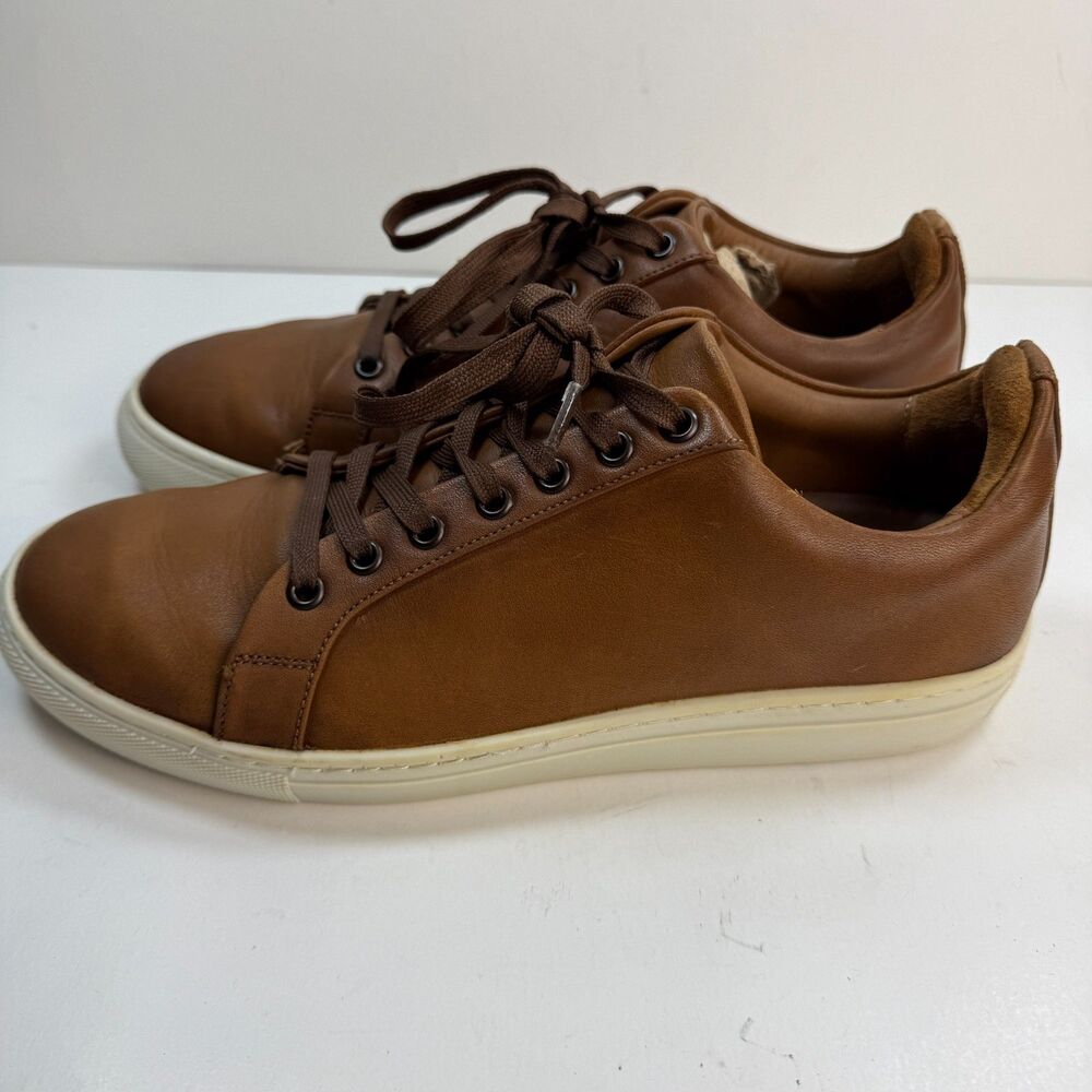 Thursday Boot Co Premier Low Top Men's Size 8.5 Brown Leather Minimalist Sneaker